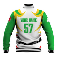 Mali Vulture Baseball Jacket Sporty Style with National Flag Colors