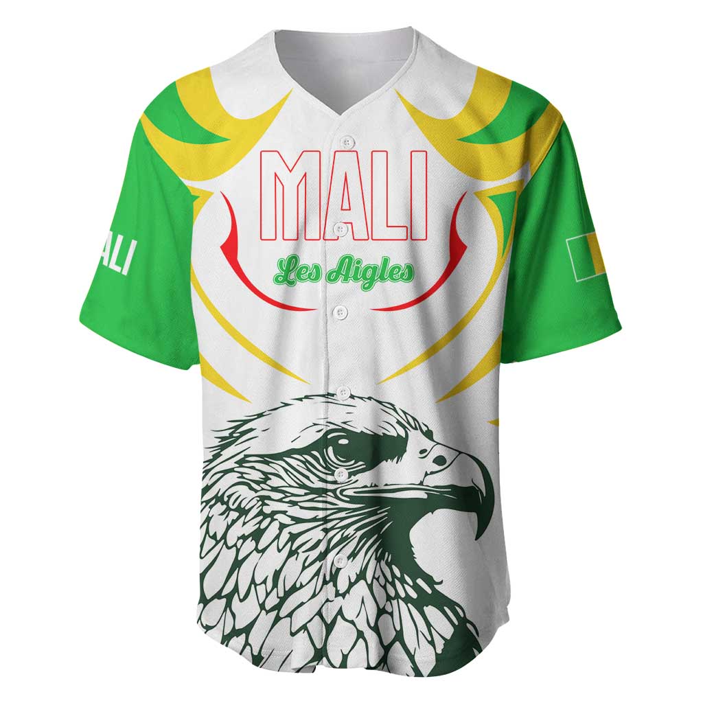 Mali Vulture Baseball Jersey Sporty Style with National Flag Colors