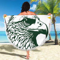 Mali Vulture Beach Blanket Sporty Style with National Flag Colors