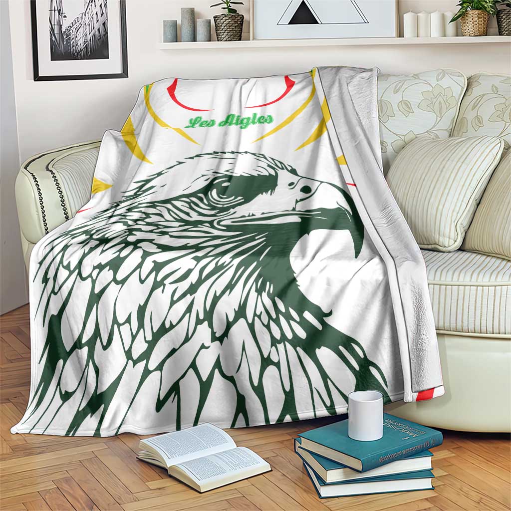 Mali Vulture Blanket Sporty Style with National Flag Colors