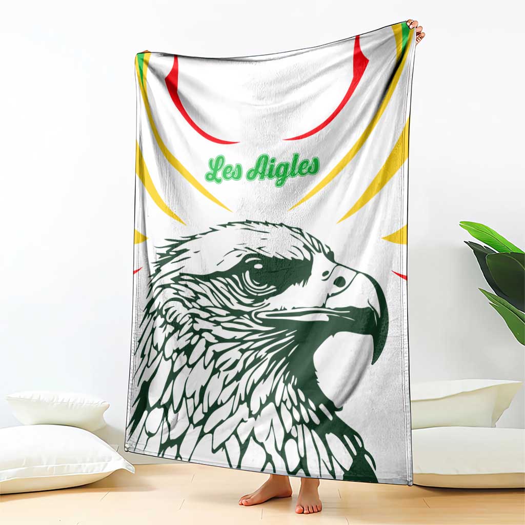 Mali Vulture Blanket Sporty Style with National Flag Colors