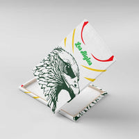 Mali Vulture Canvas Wall Art Sporty Style with National Flag Colors