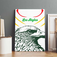Mali Vulture Canvas Wall Art Sporty Style with National Flag Colors