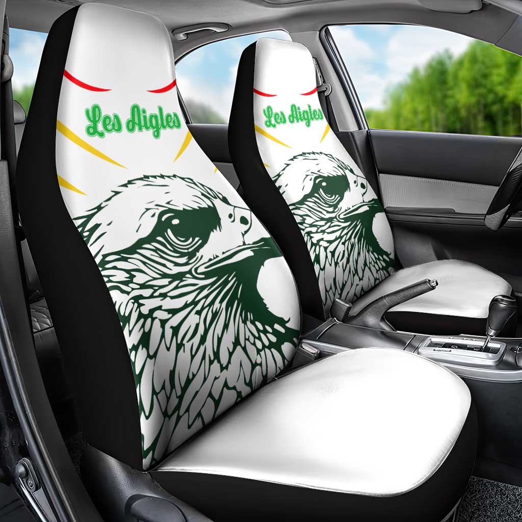 Mali Vulture Car Seat Cover Sporty Style with National Flag Colors