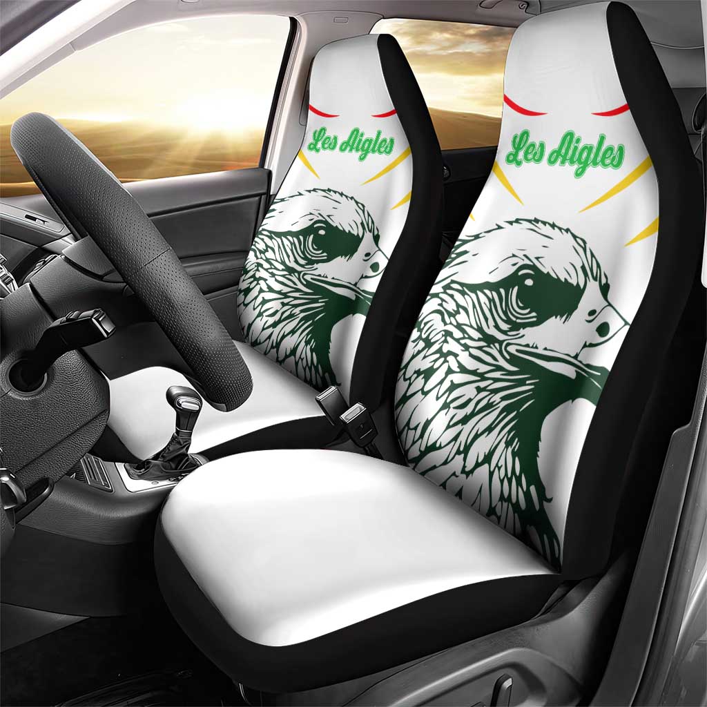 Mali Vulture Car Seat Cover Sporty Style with National Flag Colors