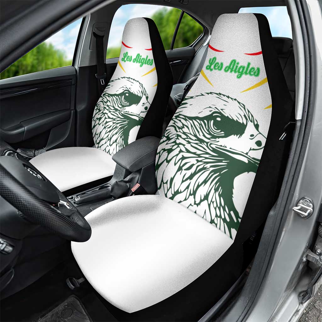 Mali Vulture Car Seat Cover Sporty Style with National Flag Colors