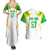 Mali Vulture Couples Matching Summer Maxi Dress and Hawaiian Shirt Sporty Style with National Flag Colors