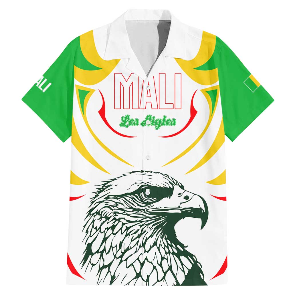 Mali Vulture Family Matching Mermaid Dress and Hawaiian Shirt Sporty Style with National Flag Colors