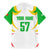 Mali Vulture Family Matching Mermaid Dress and Hawaiian Shirt Sporty Style with National Flag Colors