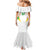 Mali Vulture Family Matching Mermaid Dress and Hawaiian Shirt Sporty Style with National Flag Colors