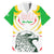 Mali Vulture Family Matching Summer Maxi Dress and Hawaiian Shirt Sporty Style with National Flag Colors