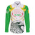 Mali Vulture Family Matching Summer Maxi Dress and Hawaiian Shirt Sporty Style with National Flag Colors