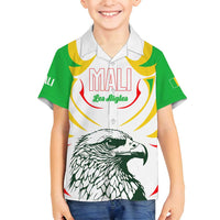 Mali Vulture Family Matching Tank Maxi Dress and Hawaiian Shirt Sporty Style with National Flag Colors