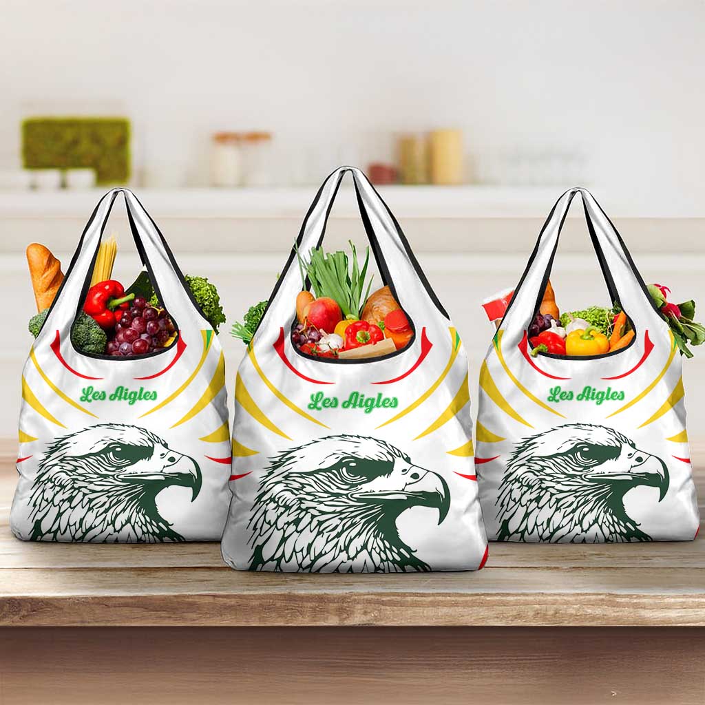Mali Vulture Grocery Bag Sporty Style with National Flag Colors