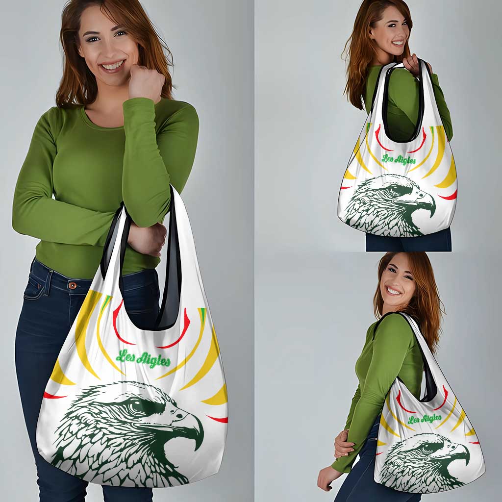 Mali Vulture Grocery Bag Sporty Style with National Flag Colors