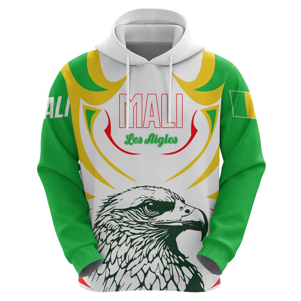 Mali Vulture Hoodie Sporty Style with National Flag Colors