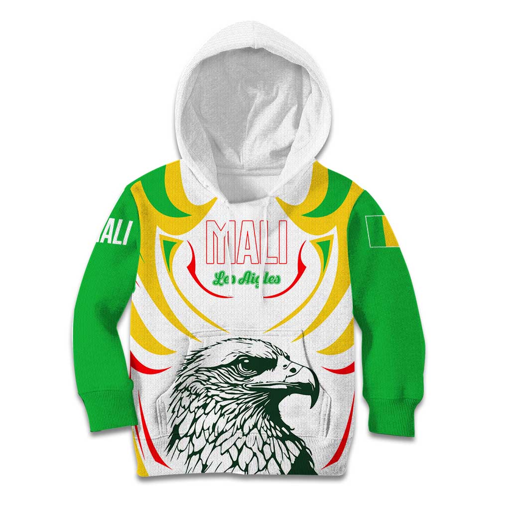 Mali Vulture Kid Hoodie Sporty Style with National Flag Colors