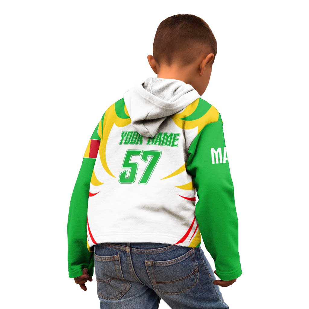Mali Vulture Kid Hoodie Sporty Style with National Flag Colors