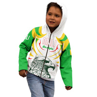 Mali Vulture Kid Hoodie Sporty Style with National Flag Colors