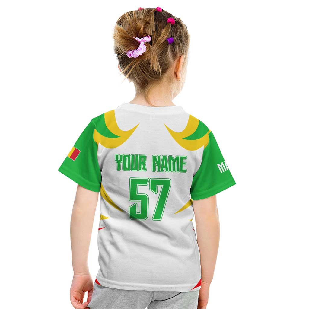 Mali Vulture Kid T Shirt Sporty Style with National Flag Colors
