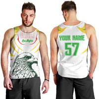 Mali Vulture Men Tank Top Sporty Style with National Flag Colors