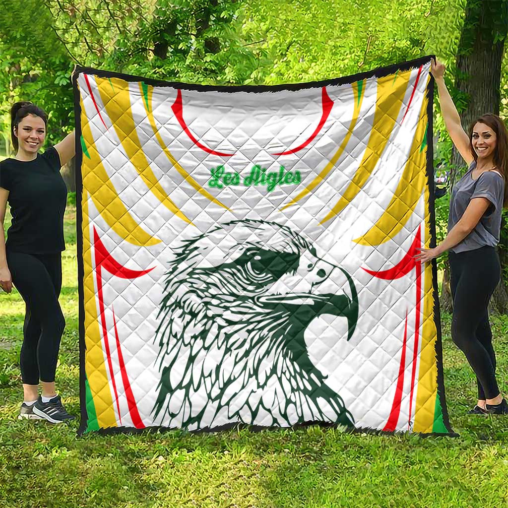 Mali Vulture Quilt Sporty Style with National Flag Colors