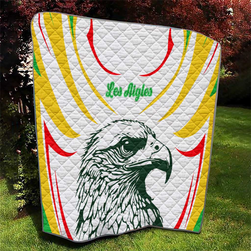 Mali Vulture Quilt Sporty Style with National Flag Colors