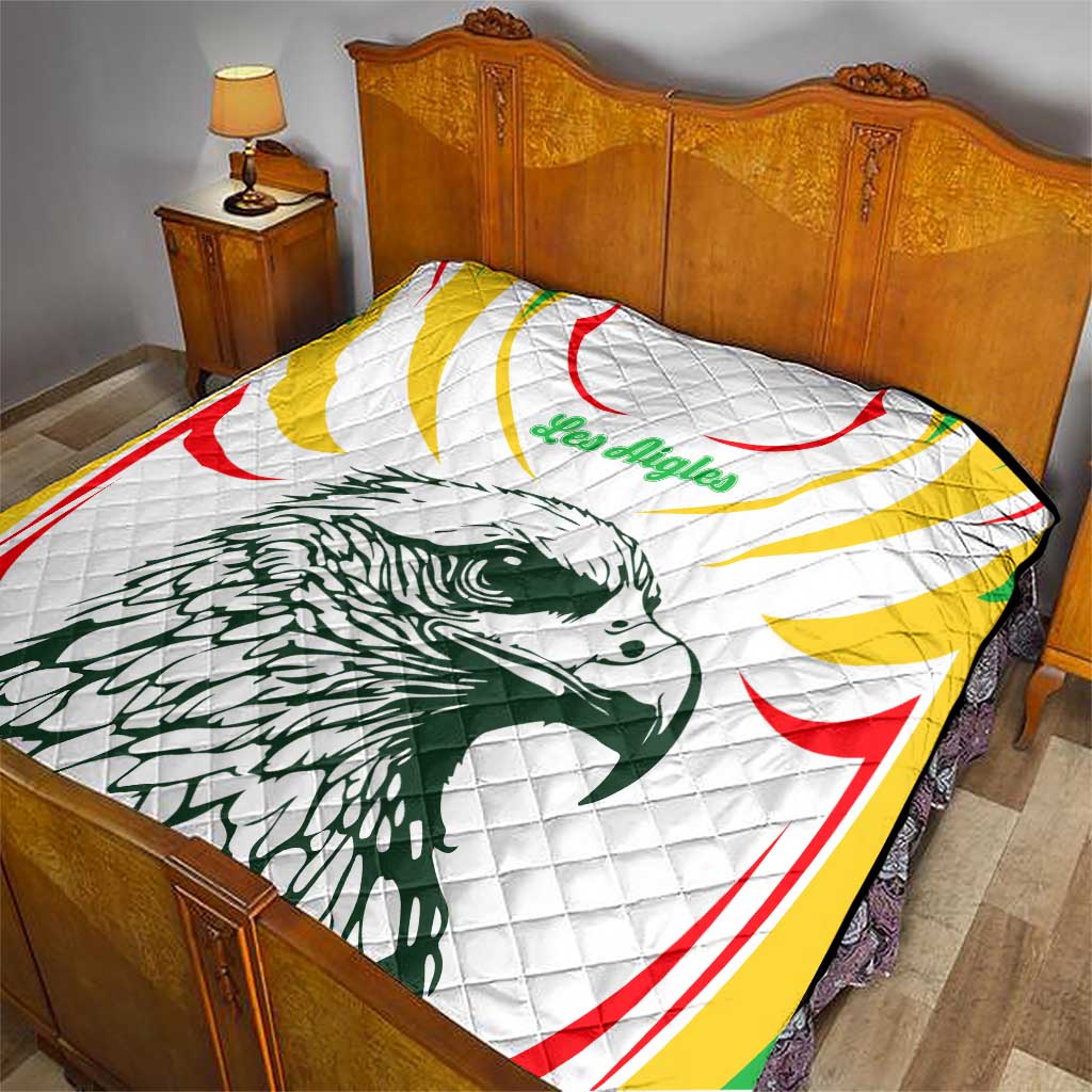 Mali Vulture Quilt Sporty Style with National Flag Colors