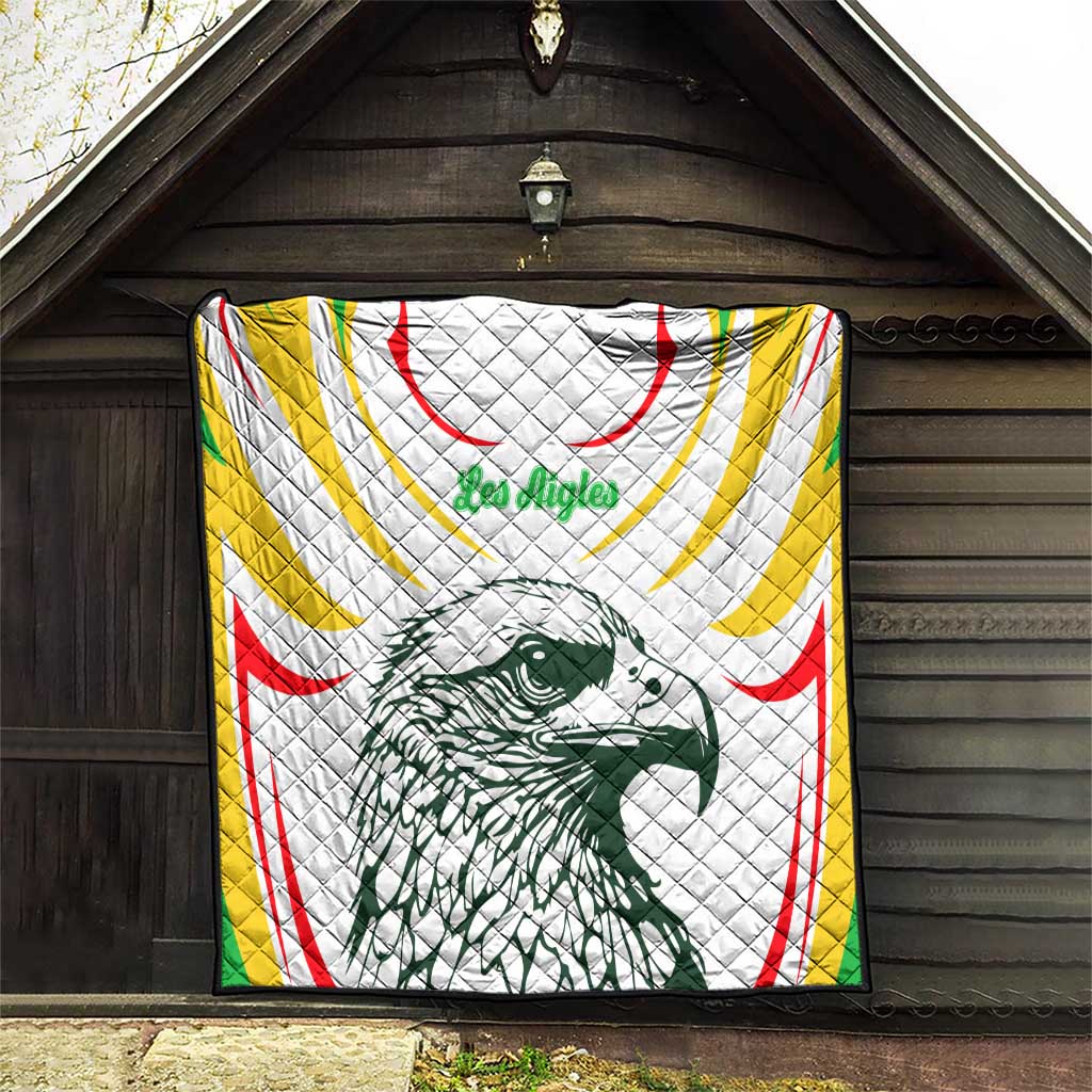 Mali Vulture Quilt Sporty Style with National Flag Colors