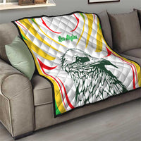 Mali Vulture Quilt Sporty Style with National Flag Colors