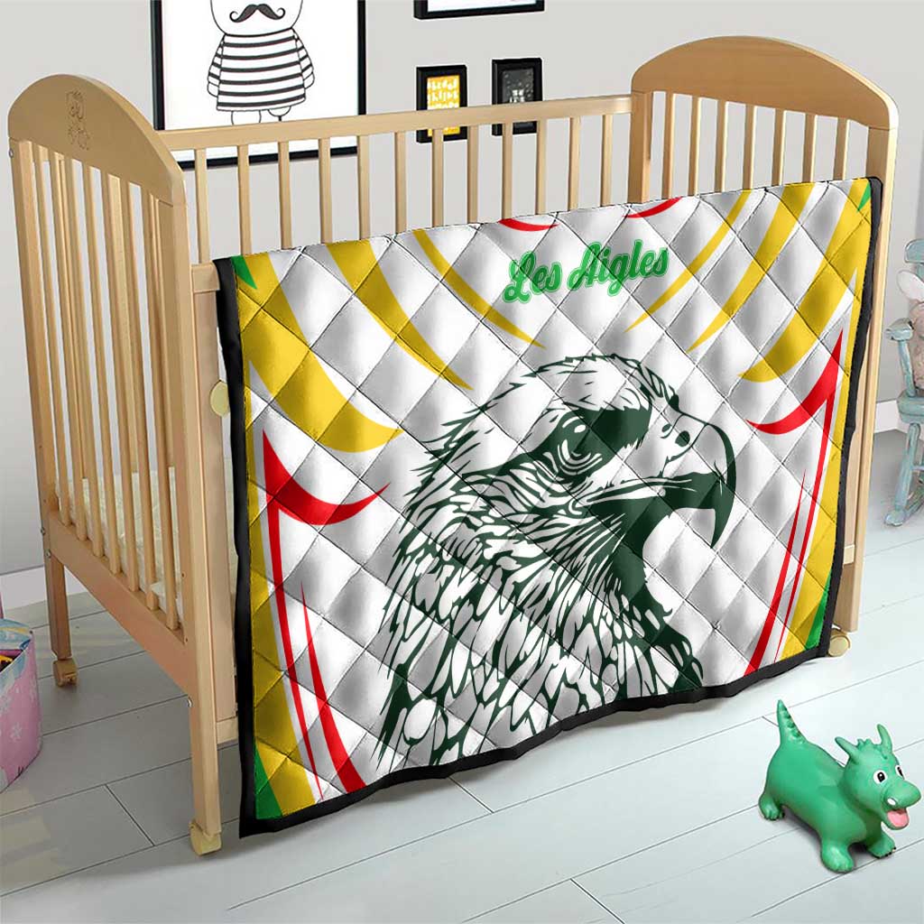 Mali Vulture Quilt Sporty Style with National Flag Colors