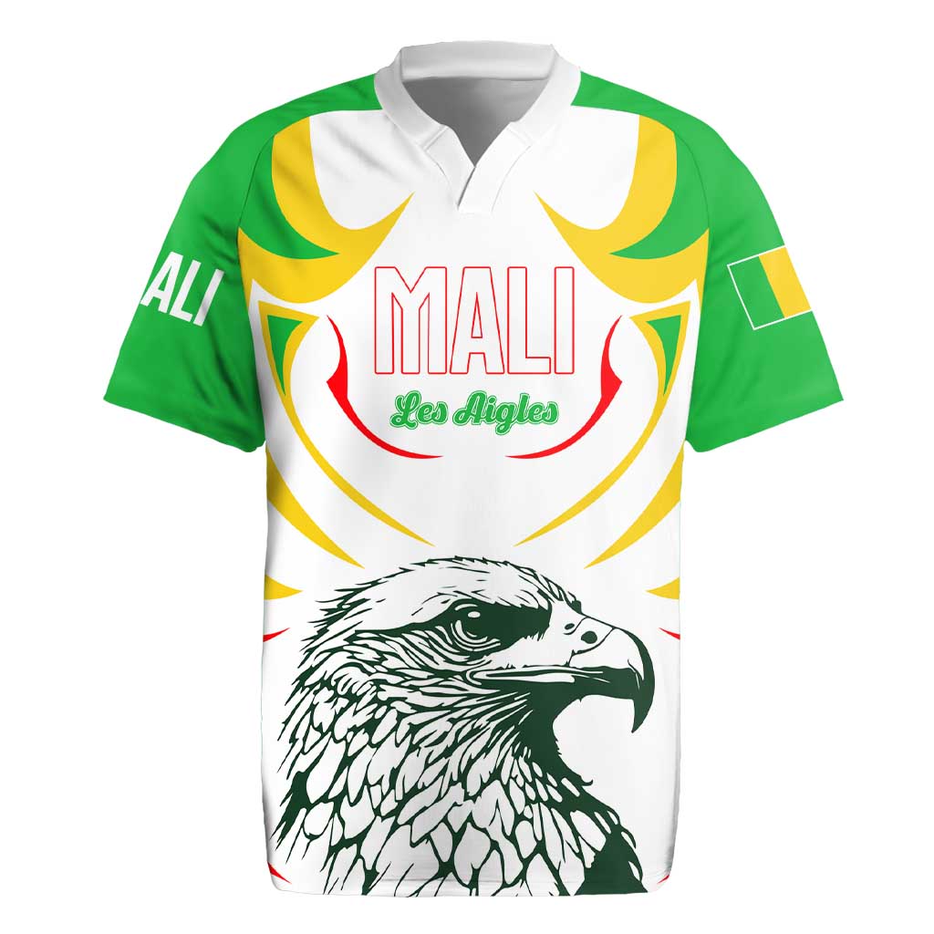 Mali Vulture Rugby Jersey Sporty Style with National Flag Colors