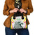 Mali Vulture Shoulder Handbag Sporty Style with National Flag Colors
