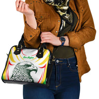 Mali Vulture Shoulder Handbag Sporty Style with National Flag Colors