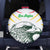 Mali Vulture Spare Tire Cover Sporty Style with National Flag Colors