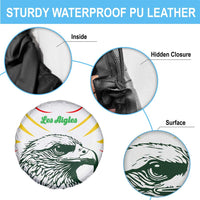 Mali Vulture Spare Tire Cover Sporty Style with National Flag Colors