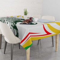 Mali Vulture Tablecloth Sporty Style with National Flag Colors