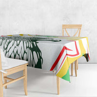 Mali Vulture Tablecloth Sporty Style with National Flag Colors