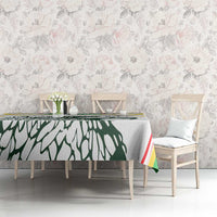 Mali Vulture Tablecloth Sporty Style with National Flag Colors