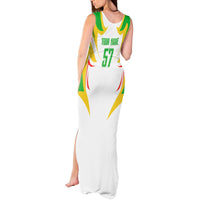 Mali Vulture Tank Maxi Dress Sporty Style with National Flag Colors