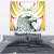 Mali Vulture Tapestry Sporty Style with National Flag Colors