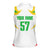 Mali Vulture Women Sleeveless Polo Shirt Sporty Style with National Flag Colors