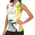 Mali Vulture Women Sleeveless Polo Shirt Sporty Style with National Flag Colors
