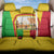 Mali Landmarks Back Car Seat Cover Cultural Patterns & Famous Tourist Destinations