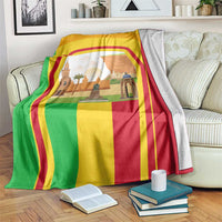 Mali Landmarks Blanket Cultural Patterns & Famous Tourist Destinations