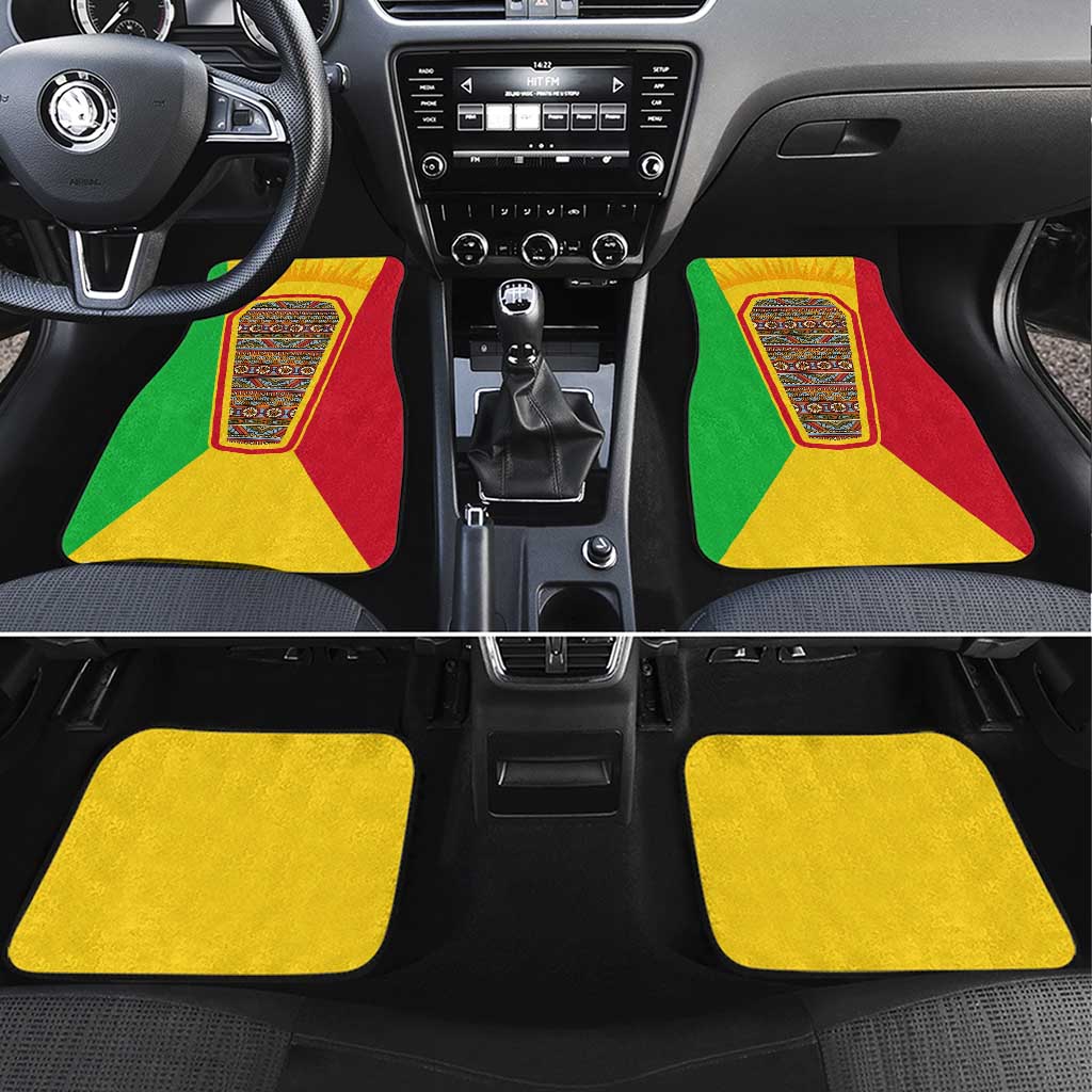 Mali Landmarks Car Mats Cultural Patterns & Famous Tourist Destinations