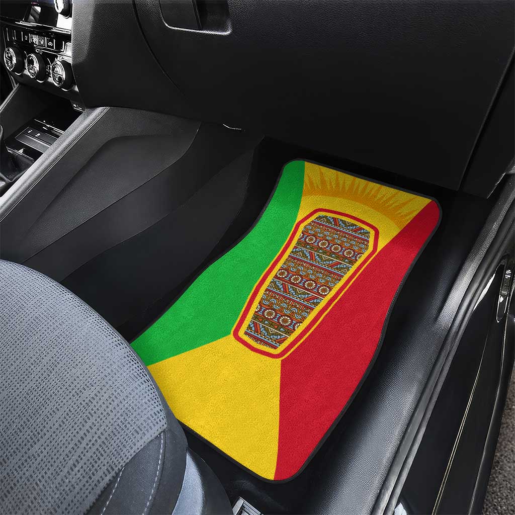 Mali Landmarks Car Mats Cultural Patterns & Famous Tourist Destinations
