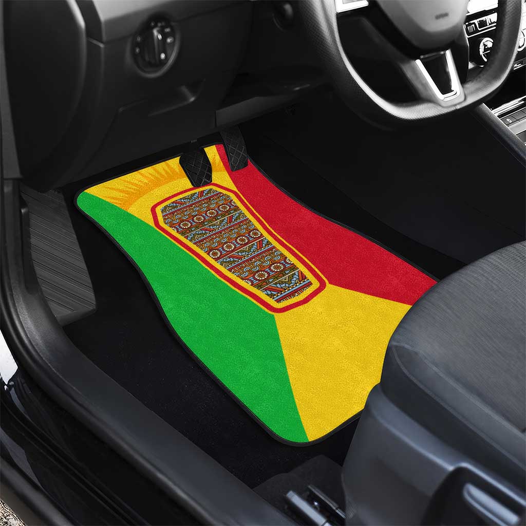 Mali Landmarks Car Mats Cultural Patterns & Famous Tourist Destinations