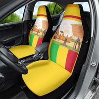 Mali Landmarks Car Seat Cover Cultural Patterns & Famous Tourist Destinations