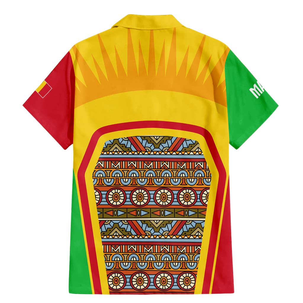 Mali Landmarks Family Matching Mermaid Dress and Hawaiian Shirt Cultural Patterns & Famous Tourist Destinations